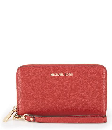 dillards michael kors wallet